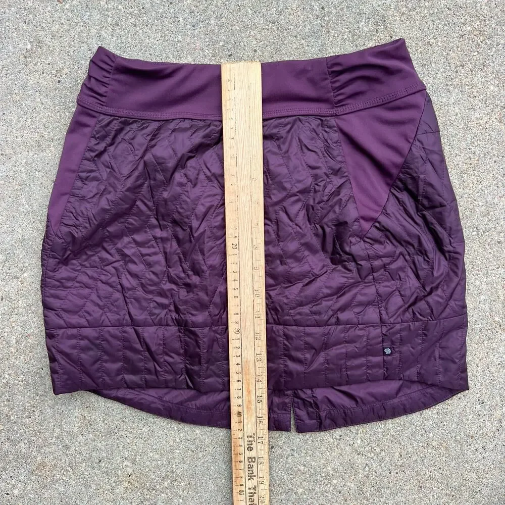 Mountain Hard Wear Purple Quilted Puffy Winter Over Skirt Gorpcore SMALL
